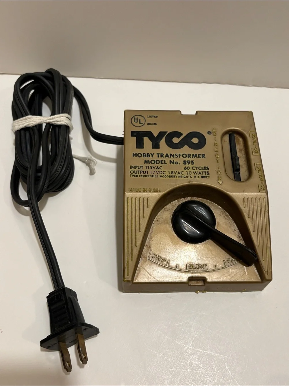 Tyco model train transformers.